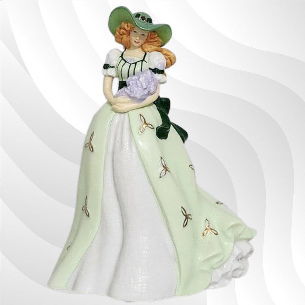 2/$50 Thomas Kinkade Green Grow the Lilacs Figurine 313A Irish Ladies of Song